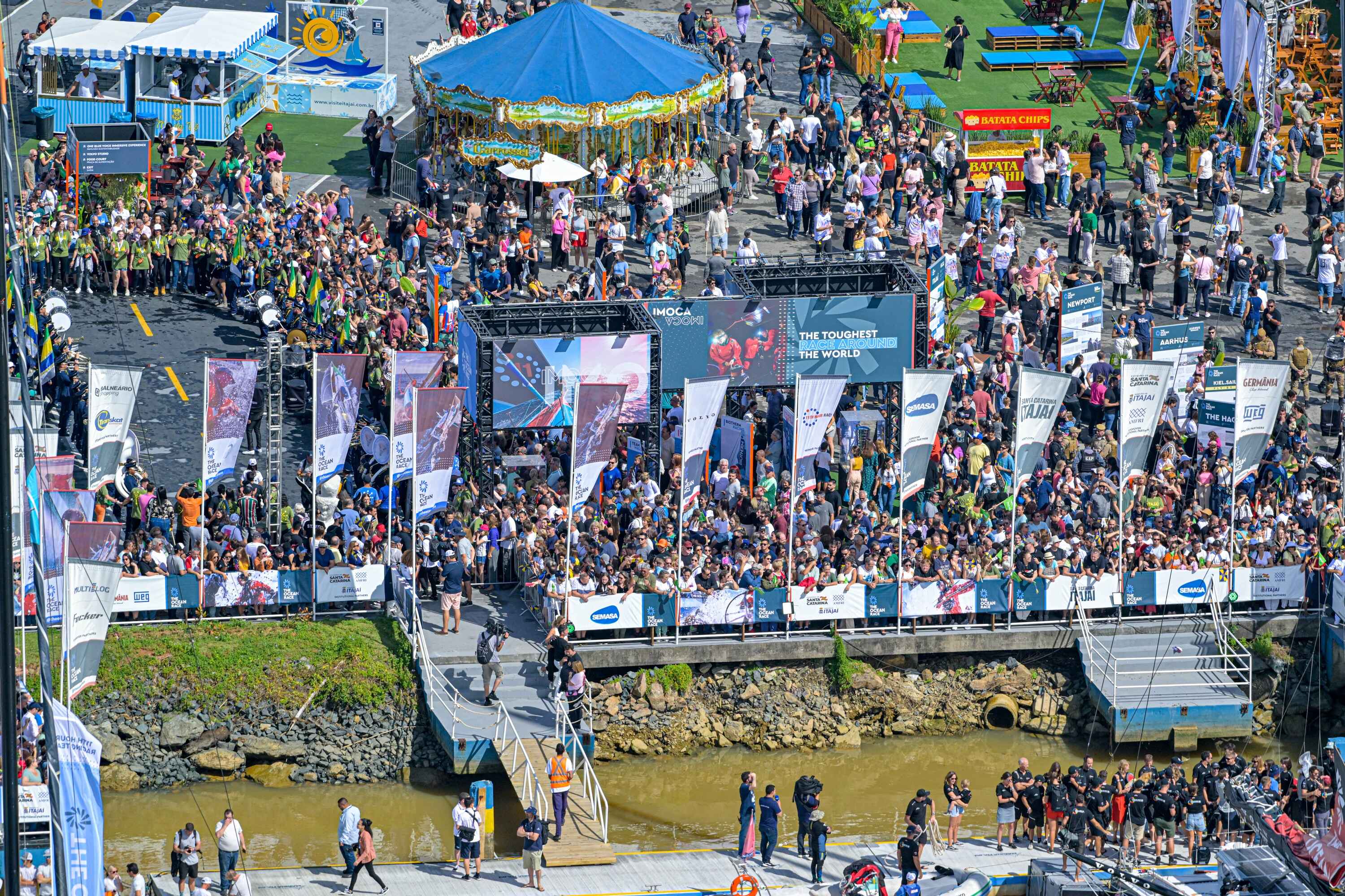 The Ocean Race: etapa termina em Itajaí e veleiros seguem para Newport